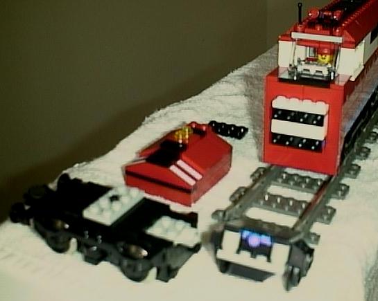 Big red truck articulation and nose job detail